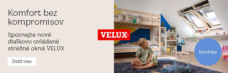 Velux elektrické okná