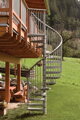 Minka Točité schody Rondo Zink Plus priemer 120cm, konštrukcia ČIERNA