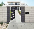 Premac CITY XL dlažba 50x25x8 cm SIVO-BIELA