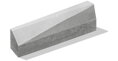 Premac obrubník cestný prechodový 100x15/20x26/15 cm pravý