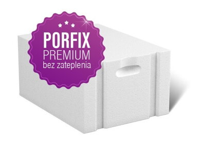PORFIX PREMIUM 300 P2-400 pórobetónová tvárnica biela
