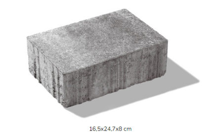 Premac Intak 16,5x24,7 cm sivo-grafitová