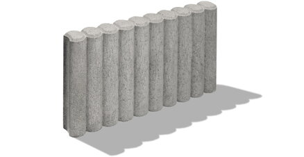 Premac obrubník Palibord 50x6x25 cm hnedá