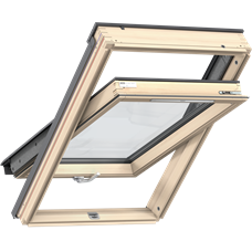 VELUX GLL 106421, elektrické, drevené, trojsklo , Uw=1,00 W/m2.K