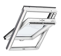 VELUX GGL 2070,biele drevo, zasklenie 70 