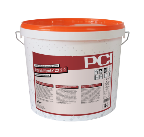 PCI Multiputz® ZX zatieraná silikón-silikátová omietka 25kg PCI Multiputz® ZX zatieraná silikón-silikátová omietka 25kg