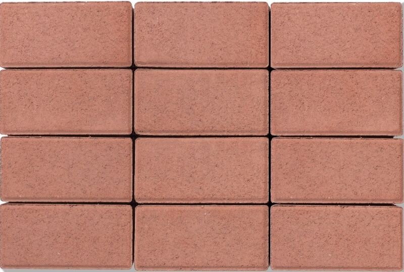 Premac KLASIKO 6 cm dlažba ČERVENÁ