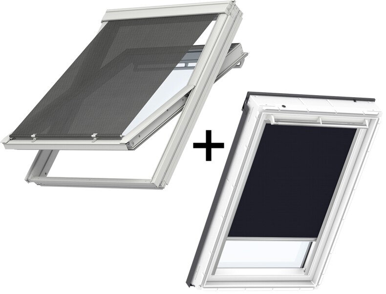 Velux DOP MK10 - zatemňujúca roleta s markízou